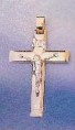 CRUZ COMBINADO ORO BLANCO Y AMARILLO 