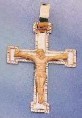 CRUZ DE ORO DIAMANTADO